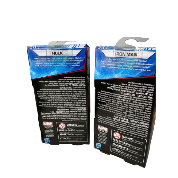 Marvel Lot Of 4 Action Figures 6” Captain America, Hulk, Ironman, Black Panther - Picture 6 of 8